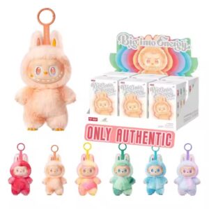 Rezzoss Random 1 pcs Lububu keychain back pack. The monstar keychain Plus toys.labu soft doll